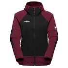 Bluza Mammut Massone ML Hooded Jacket Women 3808 vin-black