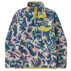 Bluza Patagonia Lightweight Synch Snap-T Pulover Women Wild Botanist: Tidal Teal