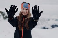 zimowe rękawice turystyczne