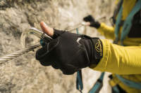 Rękawice via ferrata