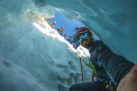 Jak bezpiecznie podróżować po lodowcu