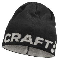 Czapki Craft Adv Nordic Training Merino Logo Hat BLACK-GHOST