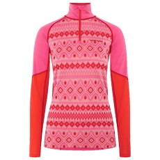 Koszulka z długim rękawem Kari Traa Malia HZ SPINK/BRIGHT PINK