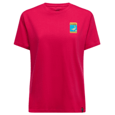 Koszulka z krótkim rękawem La Sportiva MOON CLIMB T-SHIRT Women Azalea/Redwood