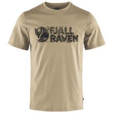 Koszulka z krótkim rękawem Fjällräven Lush Logo T-Shirt Men Fossil