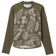 Koszulka z długim rękawem Columbia Sandy Shores Printed LS Sunguard Youth Stone Green Pasteled Tonal, Stone Green 397