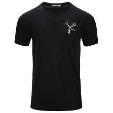 Koszulka z krótkim rękawem Aclima LightWool Tee Print Horn Men Jet Black