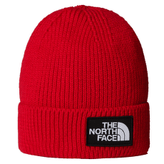 Czapki The North Face TNF LOGO BOX CUFFED BEANIE TNF RED