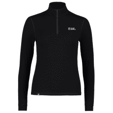 Koszulka z długim rękawem Mons Royale Cascade Merino Flex 1/4 Zip Long Sleeve Women Black