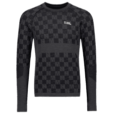 Koszulka z długim rękawem Mons Royale Ascender Merino Seamless Long Sleeve Men Forged Iron / Black