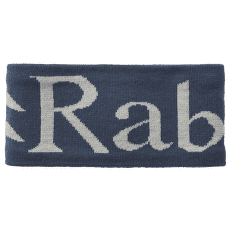 Opaska na głowę Rab Rab Knitted Logo Headband Tempest Blue/Light Zinc