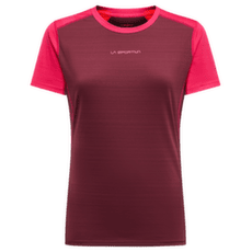 Koszulka z krótkim rękawem La Sportiva SUNFIRE T-SHIRT Women Redwood/Azalea