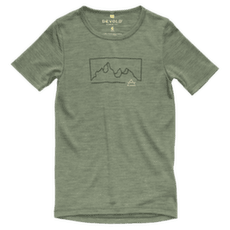 Koszulka z krótkim rękawem Devold Active Outline Tee Kid 421A FOREST