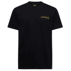 Koszulka z krótkim rękawem La Sportiva SINCE 1928 T-SHIRT Men Black/Yellow