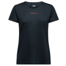 Koszulka z krótkim rękawem La Sportiva PURE T-SHIRT Women Black/Hibiscus