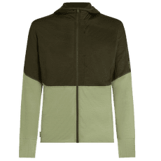 Koszulka z długim rękawem Icebreaker Merino 200 RealFleece™ Descender LS Zip Hoodie Men DK LODEN/LICHEN/CB