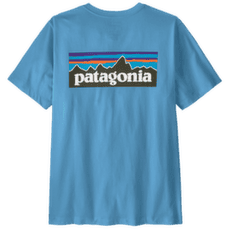 Koszulka z krótkim rękawem Patagonia P-6 Logo T-Shirt Men Shore Blue