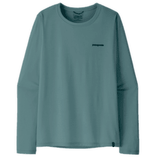 Koszulka z długim rękawem Patagonia Long-Sleeved Cap Cool Daily Shirt  - Boardshort Logo Women Blue Sage - Light Blue Sage X-Dye