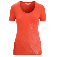 Koszulka z krótkim rękawem Icebreaker Tech Lite II SS Scoop Tee Plume Women VIBRANT EARTH