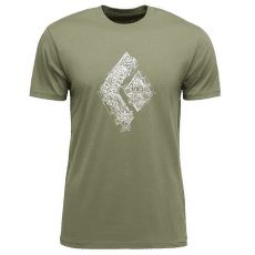 Koszulka z krótkim rękawem Black Diamond Engineered Diamond SS Tee Men Tundra