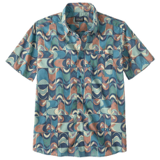 Koszulka z krótkim rękawem Patagonia Go To Shirt Men Swallowtail Geo: Still Blue