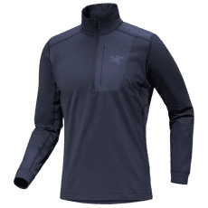 Bluza Arcteryx Rho LT Zip Neck Men Black Sapphire