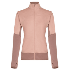 Bluza Icebreaker Merino Blend 300 RealFleece™ Descender LS Zip Women SUMMIT/BLUSH/CB