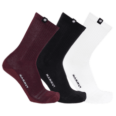 Skarpety Mammut Everyday Crew Socks 3 Pack white-vin-black