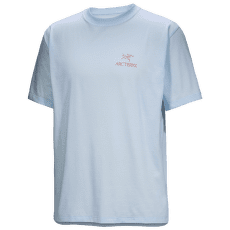 Koszulka z krótkim rękawem Arcteryx Kragg SL Cotton Bird Word SS Men Alpine Blue / Stone Red