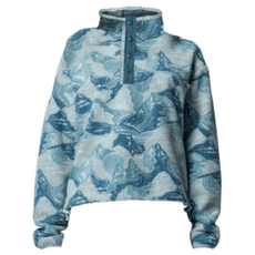 Bluza Columbia Helvetia™ II Printed Cropped Half Snap Women Marine Light, Sunscape 482