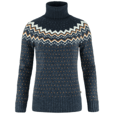 Sweter Fjällräven Övik Knit Roller Neck Women Navy-Dark Navy