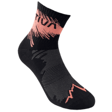 Skarpety La Sportiva TRAIL RUNNING SOCKS Black/Flamingo