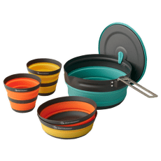 Naczynia Sea to Summit Frontier UL Collapsible Pot Cook Set w/ 2.2L Pot - [2P] 5 Piece