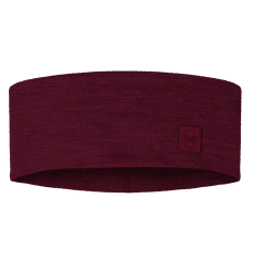 Opaska na głowę Buff MERINO WIDE HEADBAND SOLID SOLID TIBETAN RED