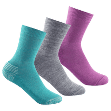 Skarpety Devold DAILY MEDIUM KID SOCK 3PK 370 LAKE