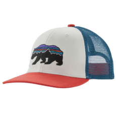 Czapka Patagonia Trucker Hat Kid Fitz Roy Bear: Birch White
