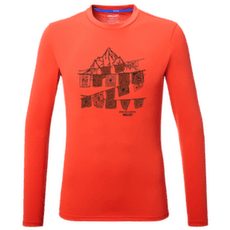 Koszulka z długim rękawem Millet SENECA TS LS UV Men PAPRIKA