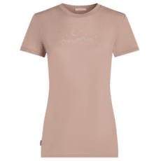 Koszulka z krótkim rękawem Icebreaker Merino 150 Tech Lite SS Tee Sparkling Stars Women PINK QUARTZ