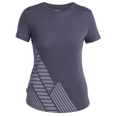 Koszulka z krótkim rękawem Icebreaker Merino 125 Cool-Lite™ Sphere III SS Tee Peak Quest Women GRAPHITE