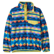 Bluza Patagonia Lightweight Synch Snap-T Pullover Kids Diamond Stripe: Uplift Blue