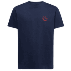 Koszulka z krótkim rękawem La Sportiva CIRCLE LOGO T-SHIRT Men Night Sky/Mountain Red