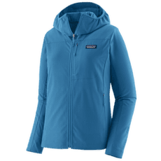 Bunda Patagonia R1 CrossStrata Hoody Women Aquatic Blue
