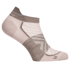 Skarpety Icebreaker Merino Run+Ultralight Micro Women PINK QUARTZ/PORCINI