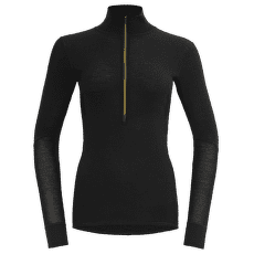 Koszulka z długim rękawem Devold Wool Mesh 190 Zip Neck Women 960A CAVIAR