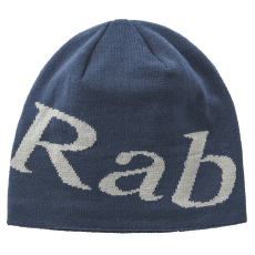 Czapki Rab Logo Beanie Tempest Blue/Light Zinc
