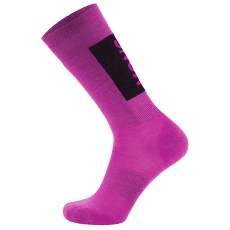 Skarpety Mons Royale Unisex Atlas Merino Snow Sock Purple Bolt