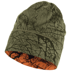 Czapki Fjällräven Lappland Beanie Green Camo-Orange Multi Camo