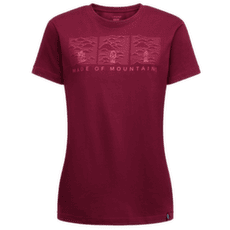 Koszulka z krótkim rękawem La Sportiva MADE OF MOUNTAIN Women Redwood/Azalea