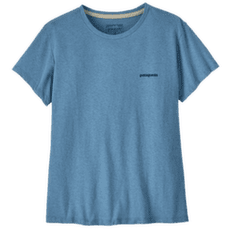 Koszulka z krótkim rękawem Patagonia P-6 Logo Responsibili-Tee Women Shore Blue