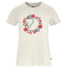Koszulka z krótkim rękawem Fjällräven FJÄLLBLOMSTER FOX T-SHIRT WOMEN Chalk White